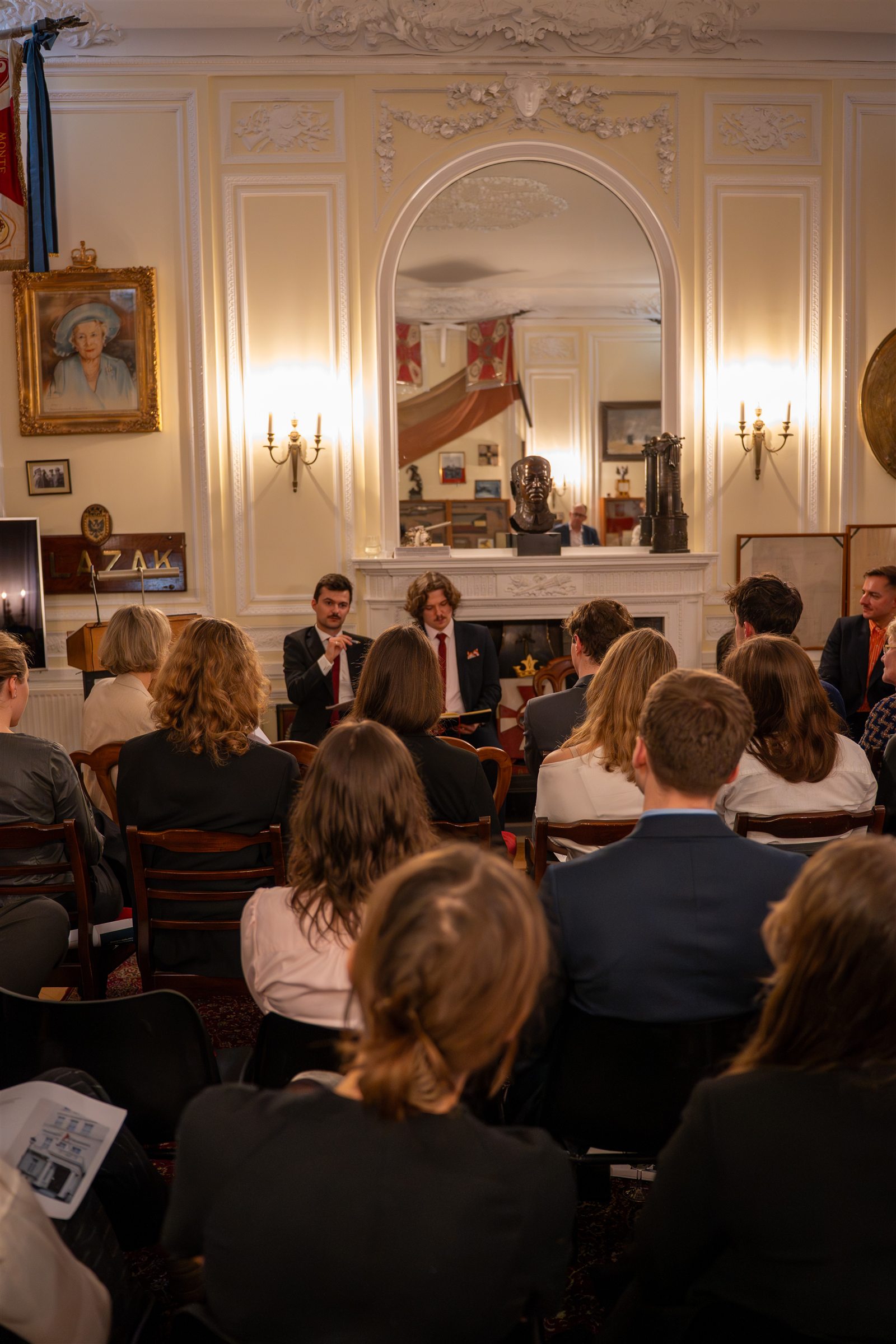 The audience during the academic debate at the Polish Institute and Sikorski Museum