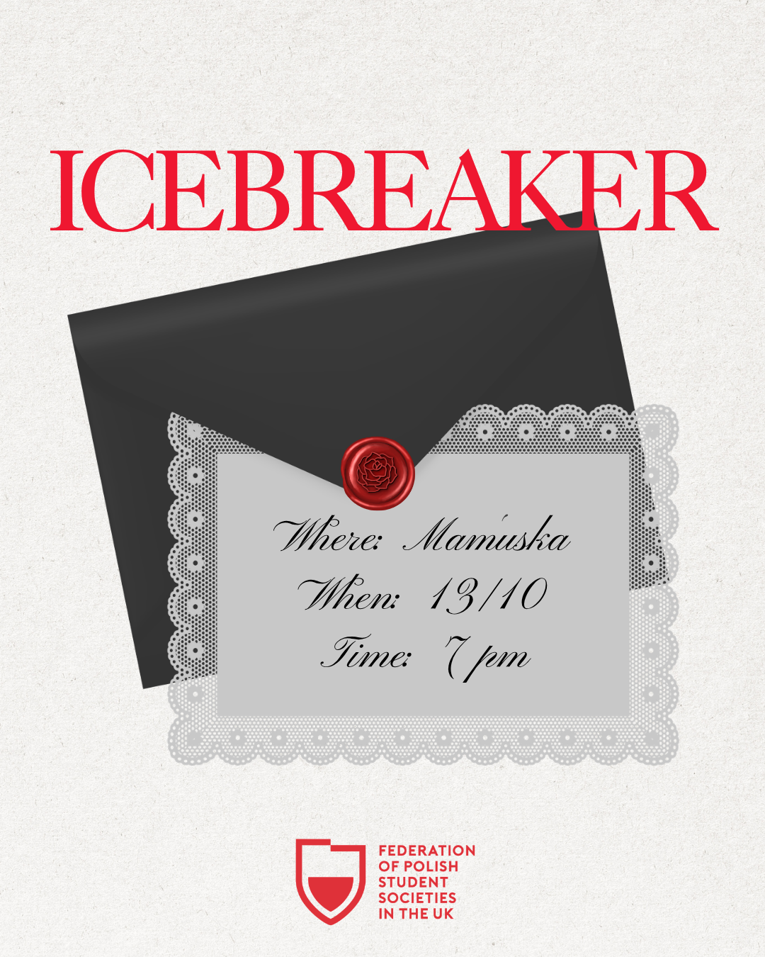 Event invitation 