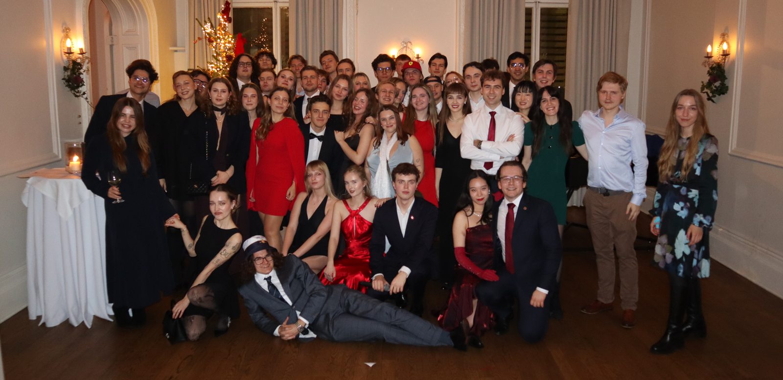 Federation members and friends at the annual Christmas Dinner at Ognisko in South Kensington