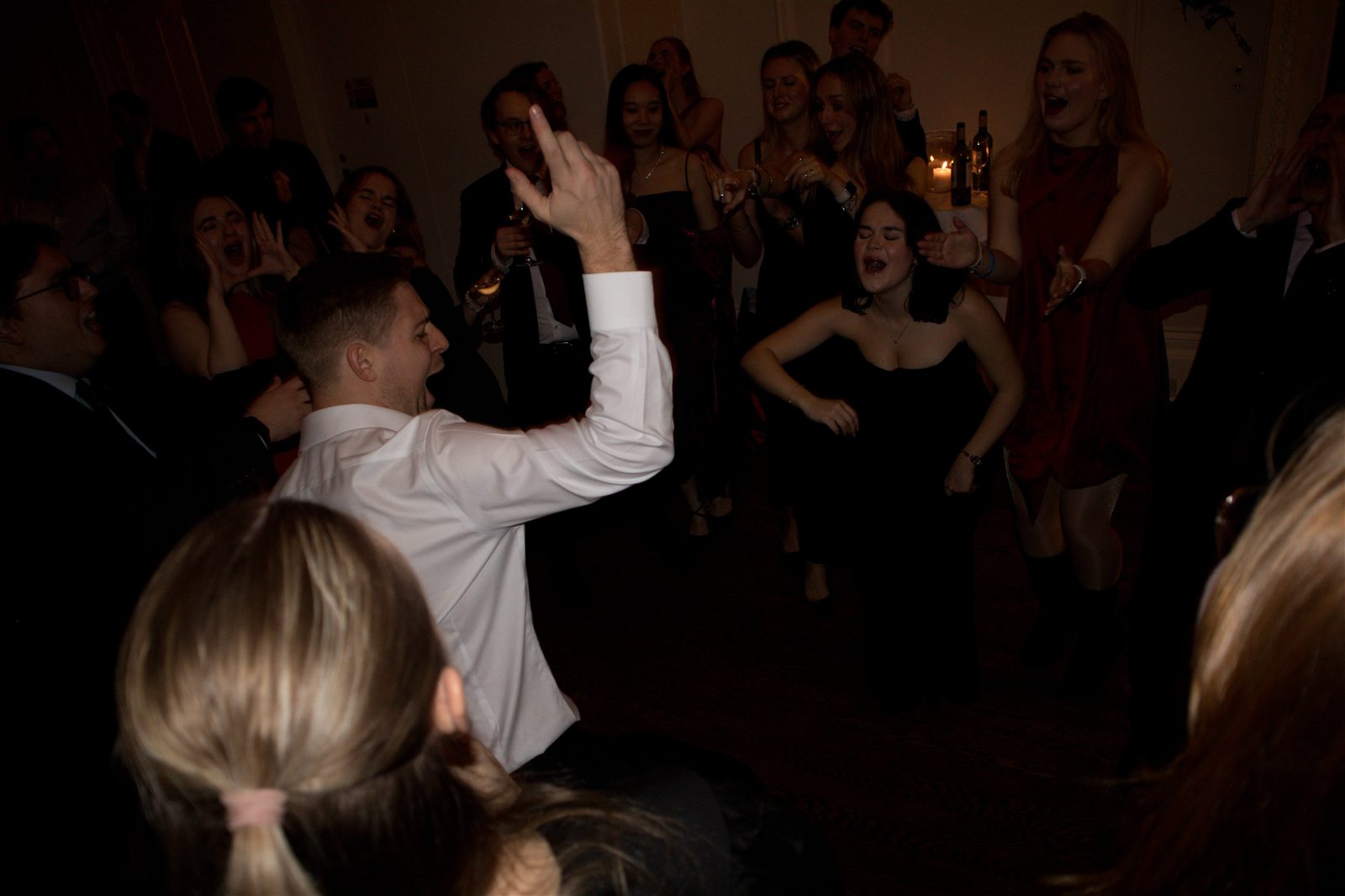Dancing after dinner at Ognisko