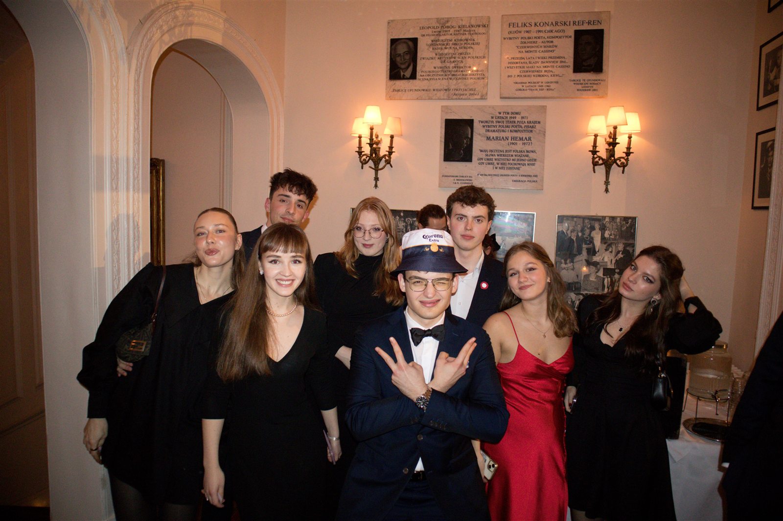 The Federation team at the Christmas Dinner